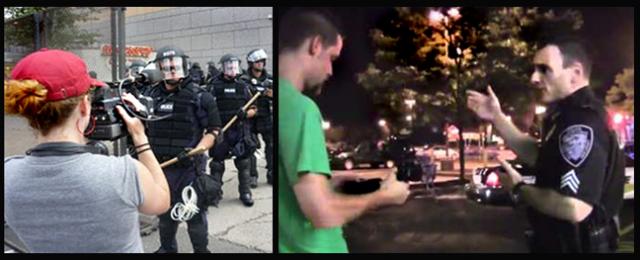 Citizens videotaping cops